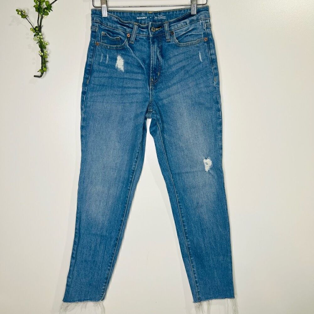 Old Navy High Rise O.G. Straight Jeans Sz 4